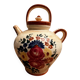 Gargoulette / Jug signed Longchamp - Hand-painted ceramic - Vintage