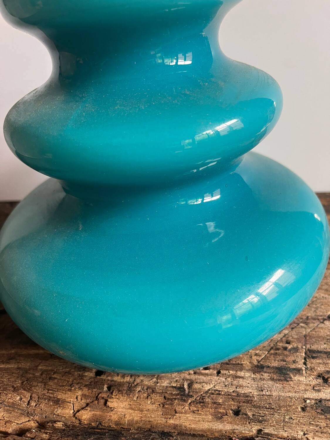 Suspension vintage en opaline