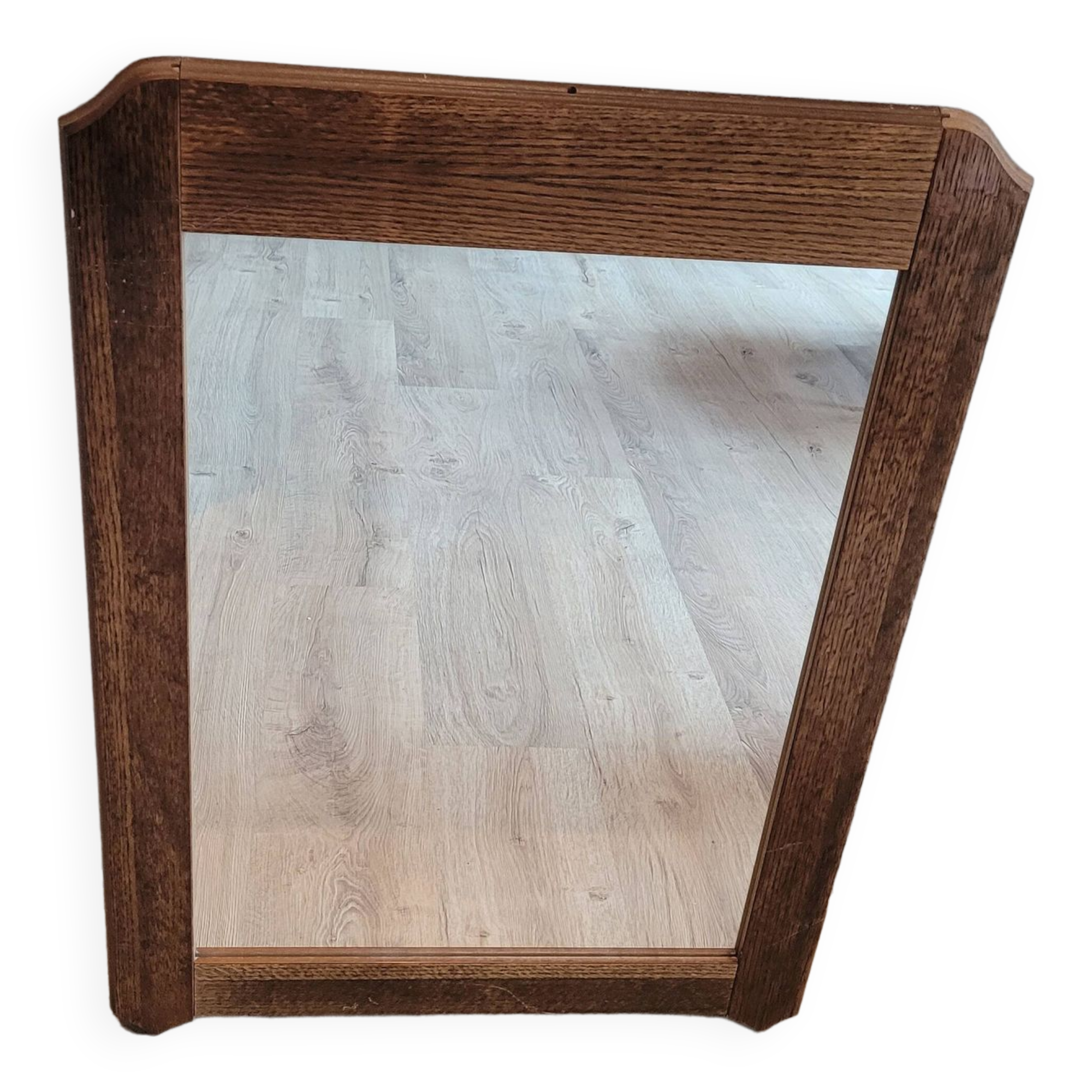 Miroir 62x88 bois sur pied