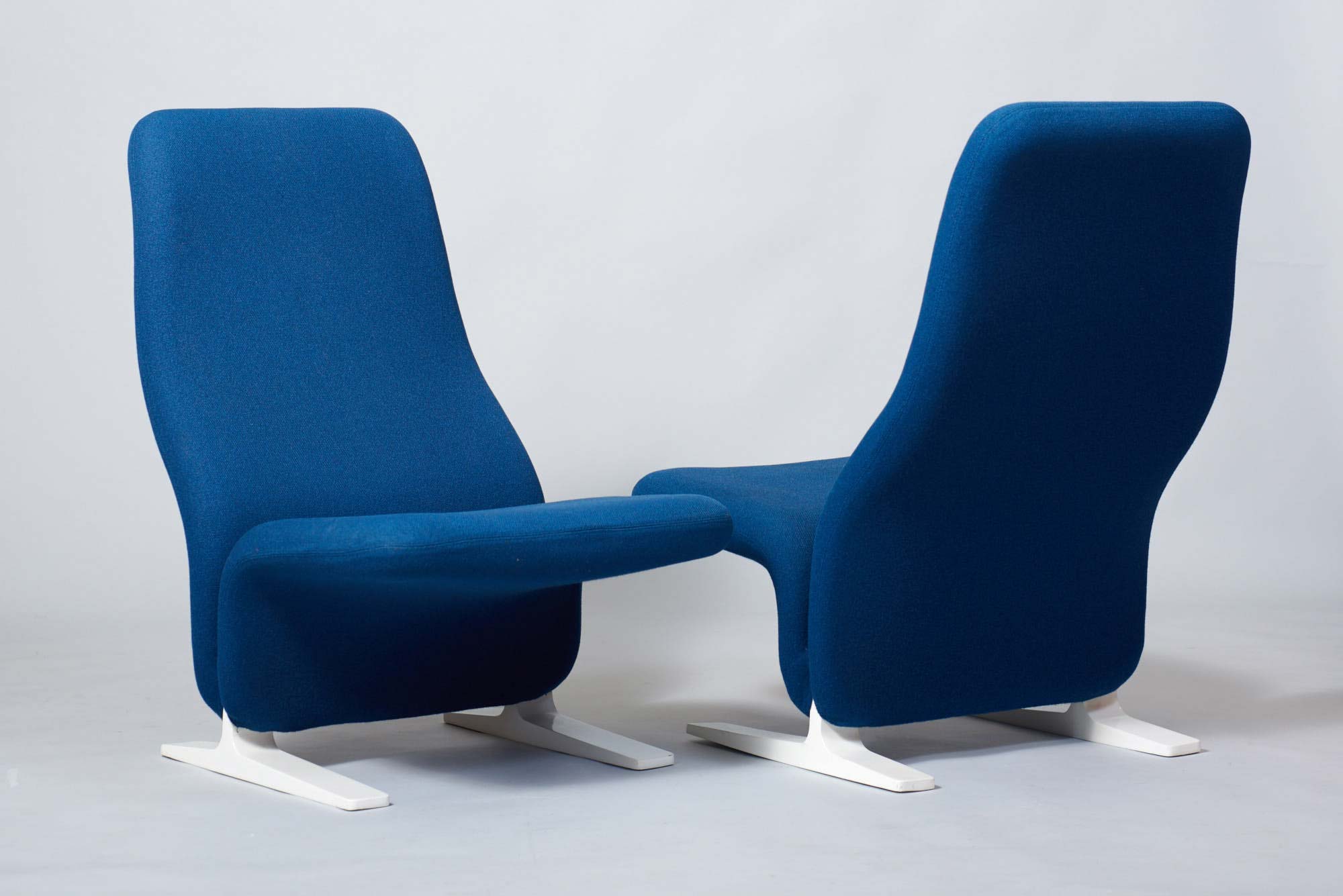 Two Concorde Chairs, Pierre Paulin for Artifort