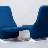 Two Concorde Chairs, Pierre Paulin for Artifort