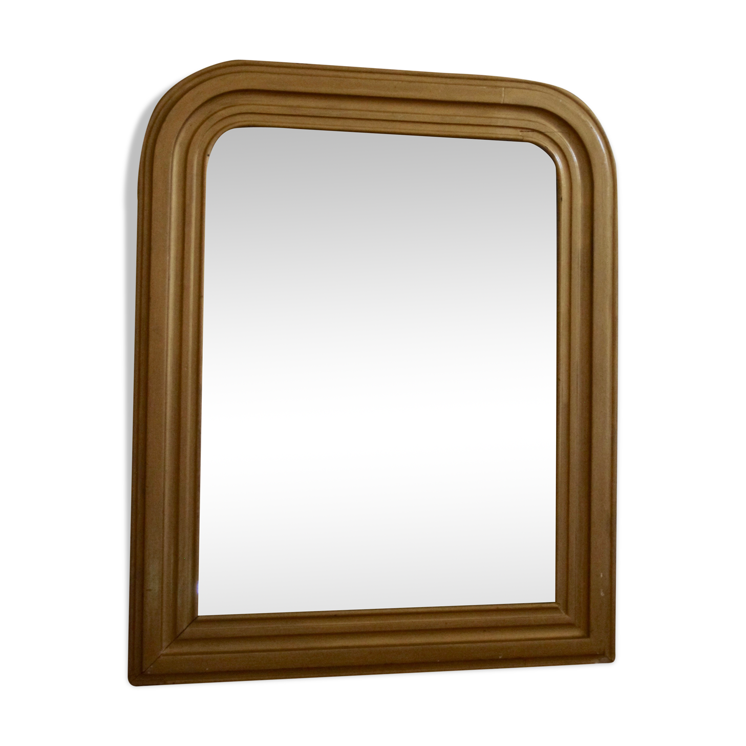 Mirror Louis Philippe framed golden 63x50cm