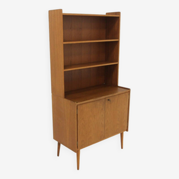 Commode-bibliothèque scandinave en teck, Suède, 1960