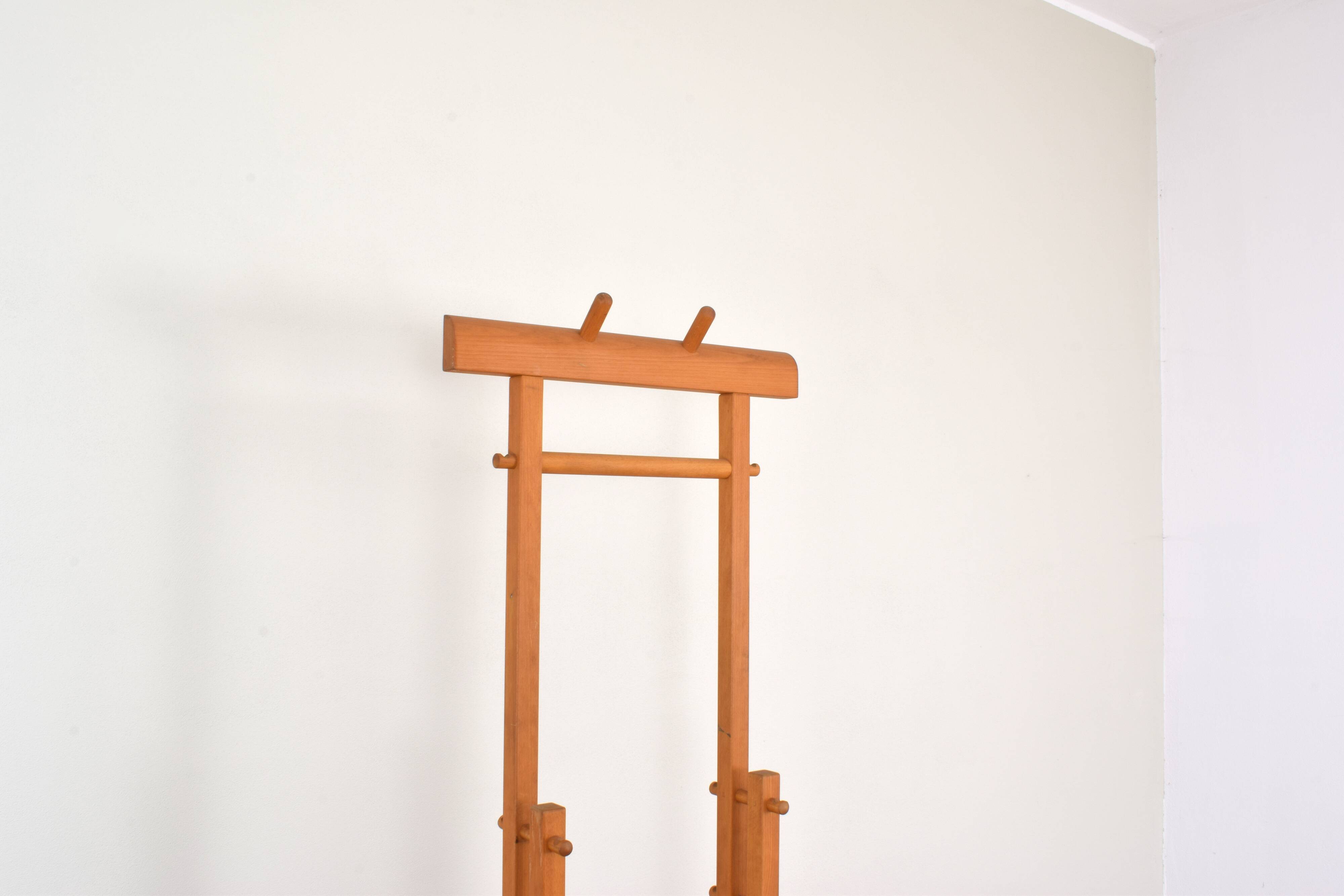 Mid-Century German Standing Coat Rack, 1970s.