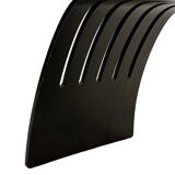 Table d'appoint tabouret en contreplaqué courbé danois design années 80