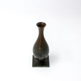 Vase en bronze des années 1930 par GAB Suède