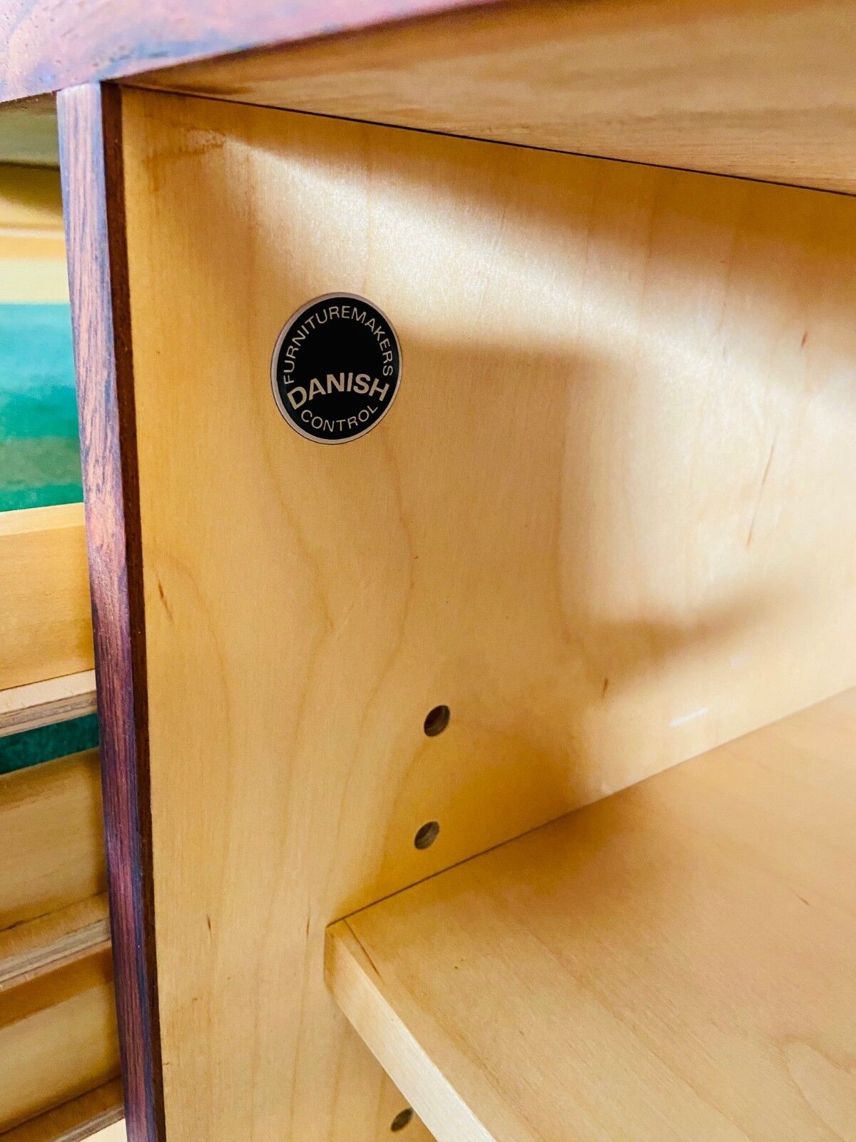 Buffet en palissandre danois vintage rétro des années 50 par Poul Hundevad