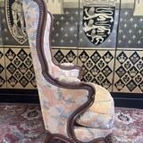Bergère à oreilles de style Louis XV à 5 pieds