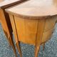 Pair of Louis XV bedside tables in wood and marquetry with drawers