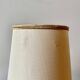 Small vintage side lamp - turned wooden ball