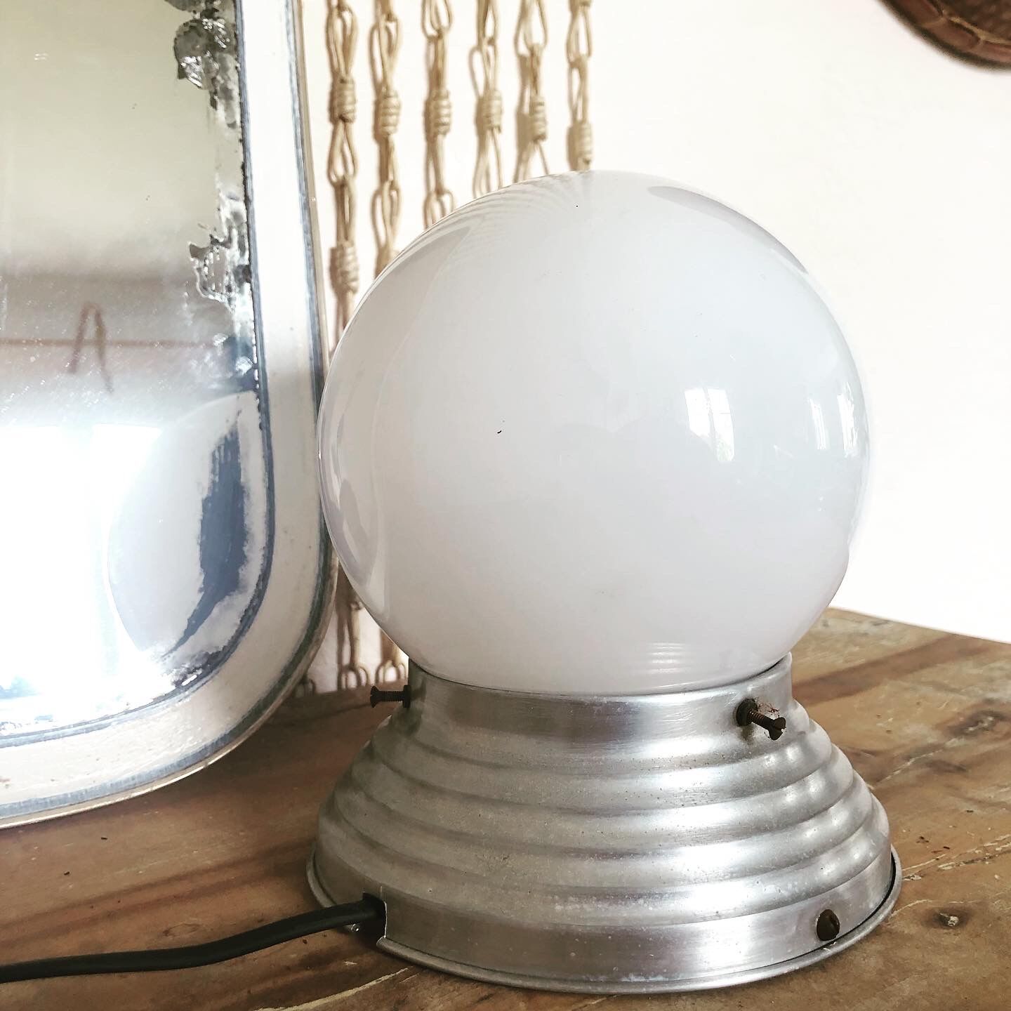 Space Age ball lamp
