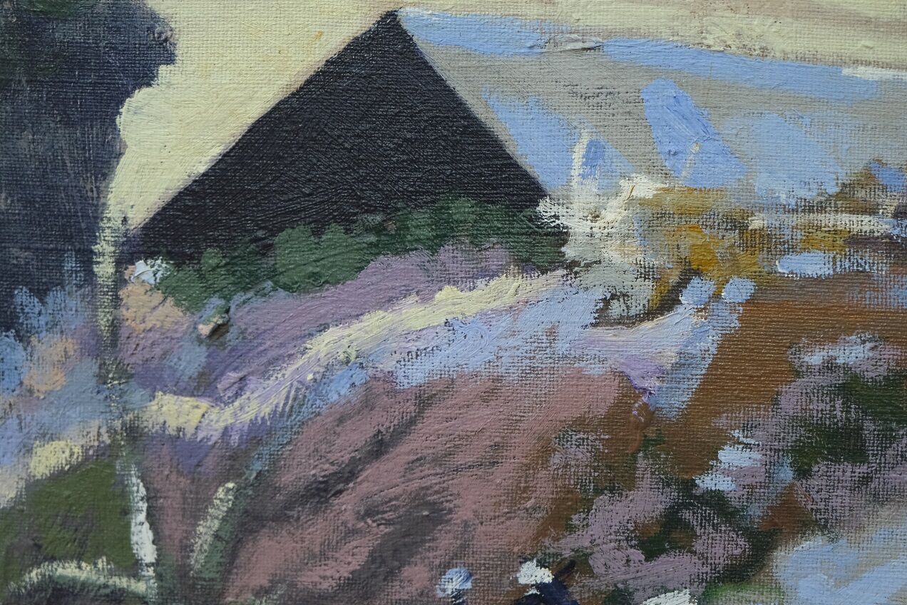 Scandinavian Modern Painting, Kai Christensen, 1970s