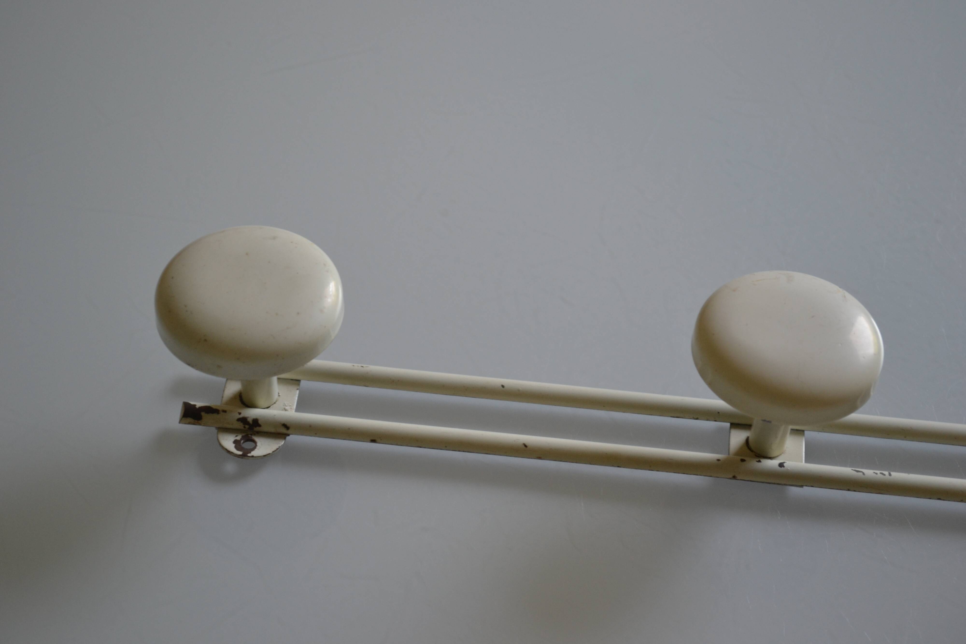 Triple coat rack hook vintage 60's