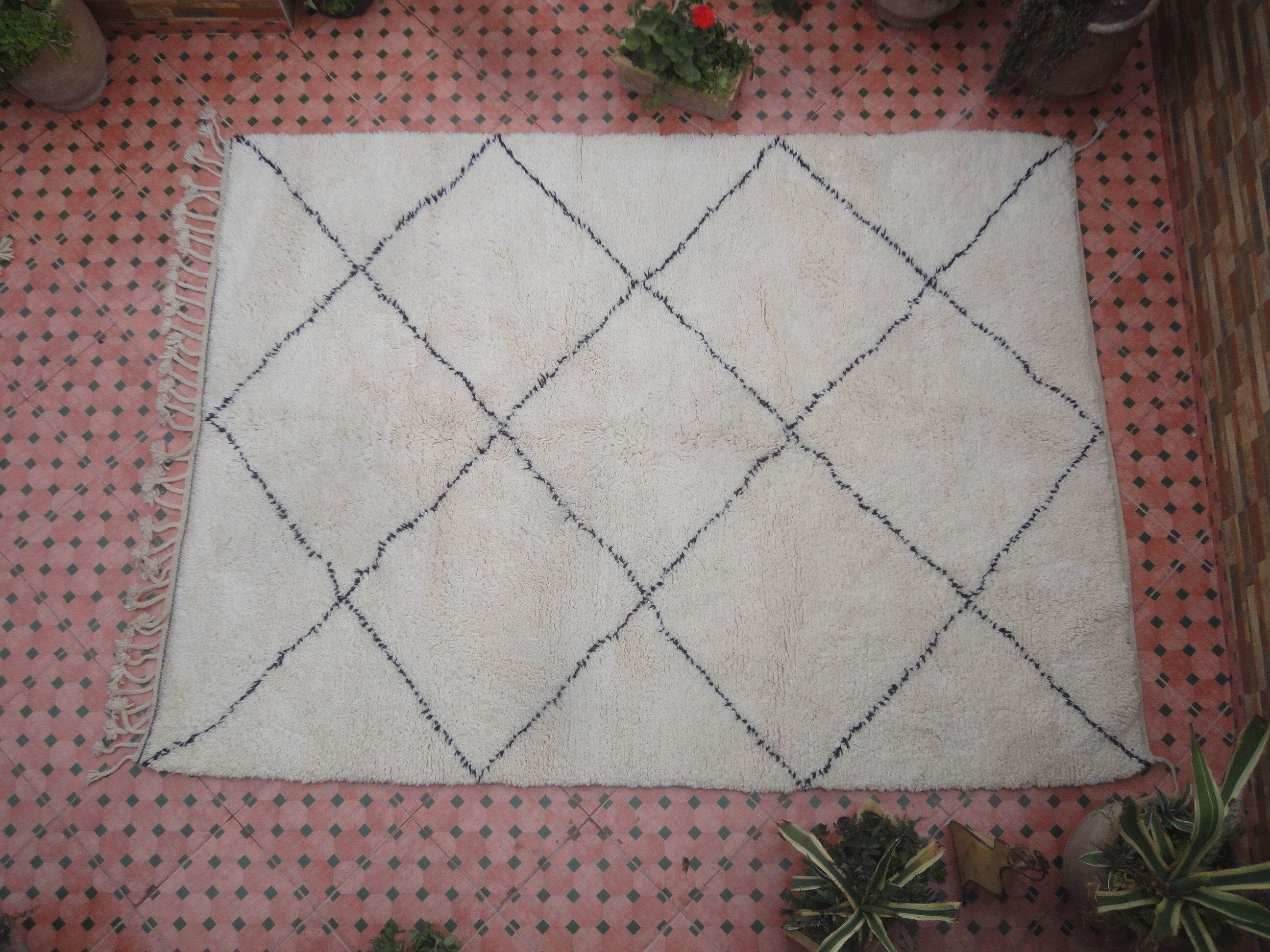 Carpet beni ourain 285 x 210 cm