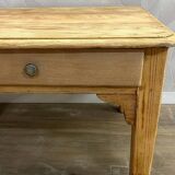 Solid stripped pine farmhouse coffee table