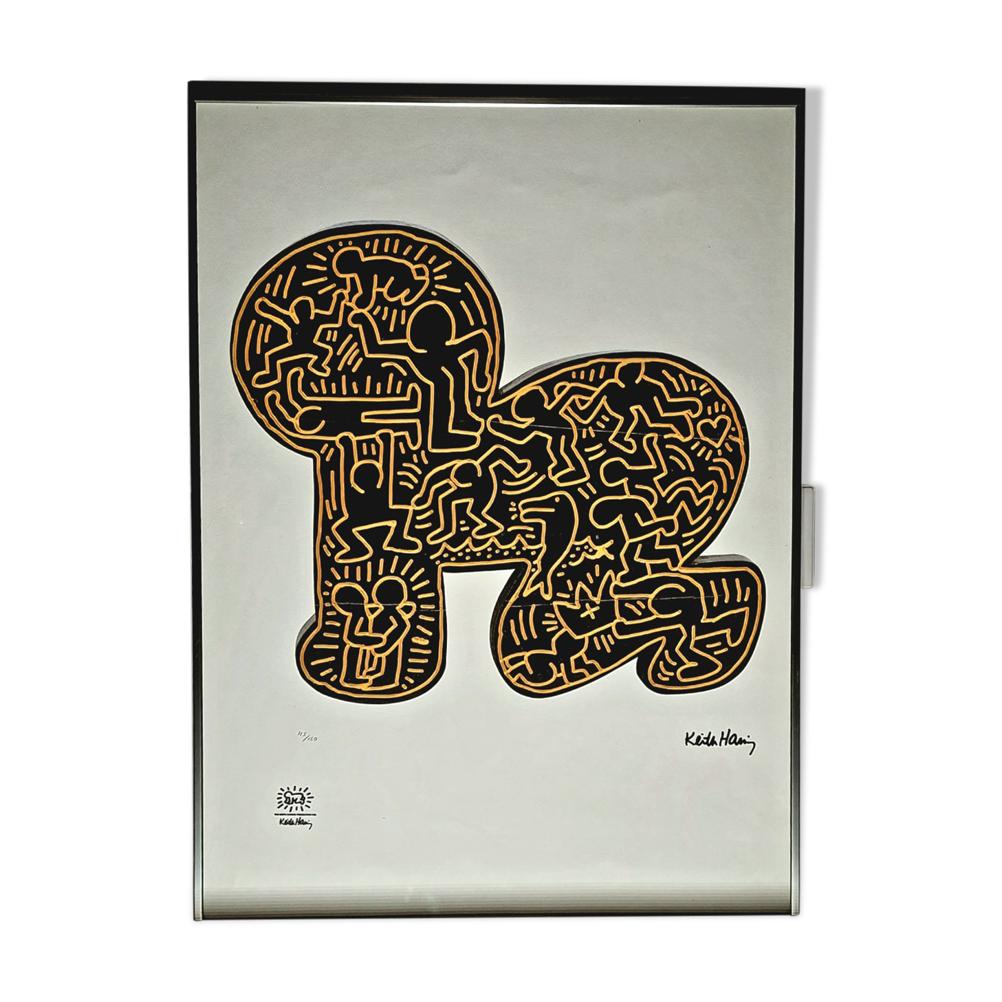 Vintage Keith Haring screen print