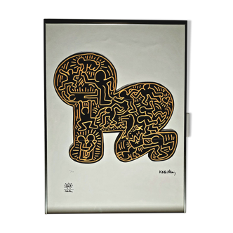 Vintage Keith Haring screen print