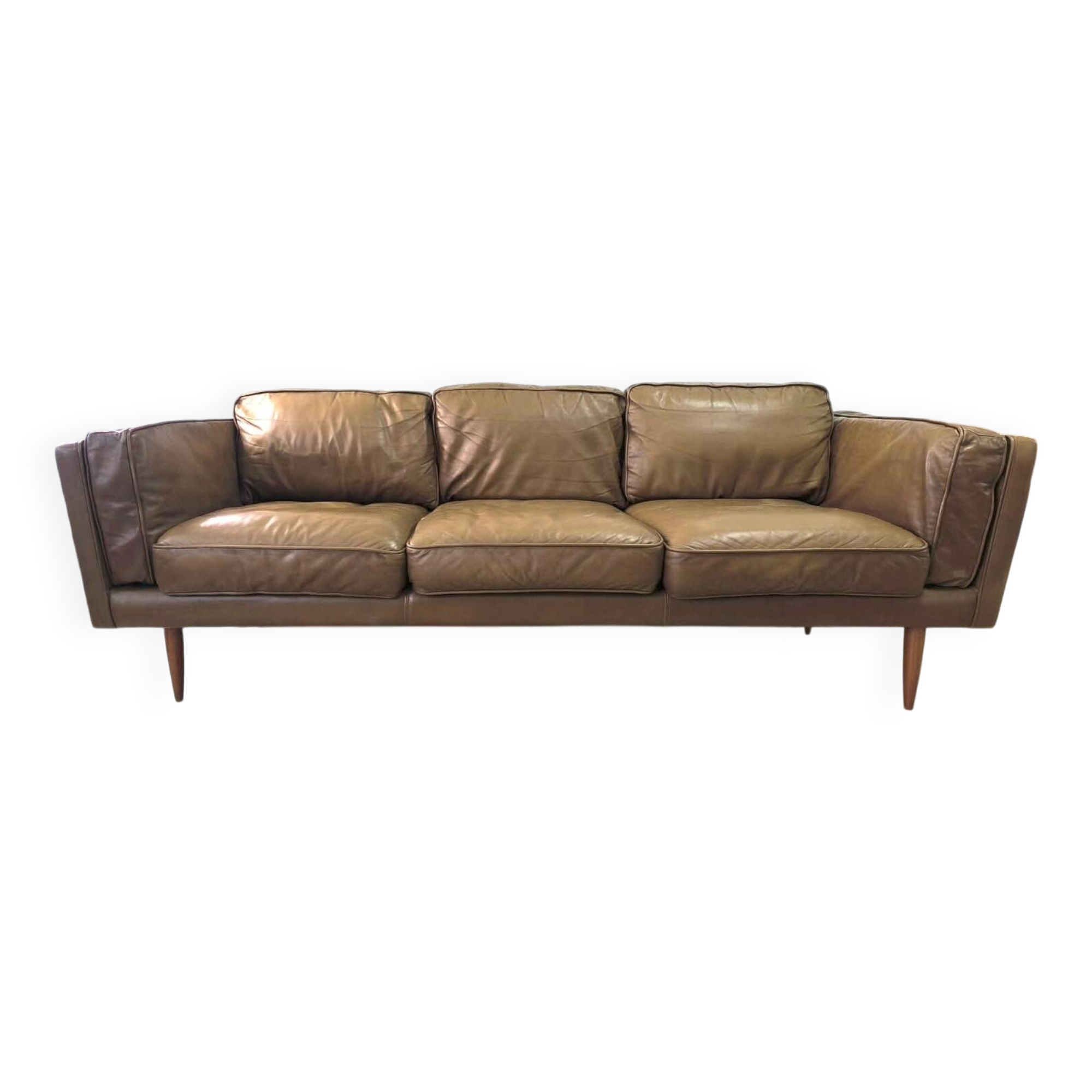 Canapé en cuir 3 places