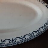 Large Terre de Fer dish. Salins