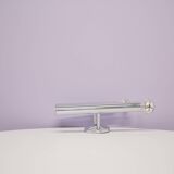 Vintage chrome tube wall lamp