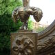 large 19th century mirror in gilded wood with gold leaf 140x195cm