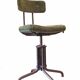 Gispen 1930s vintage industrial adjustable desk chair