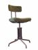 Gispen 1930s vintage industrial adjustable desk chair
