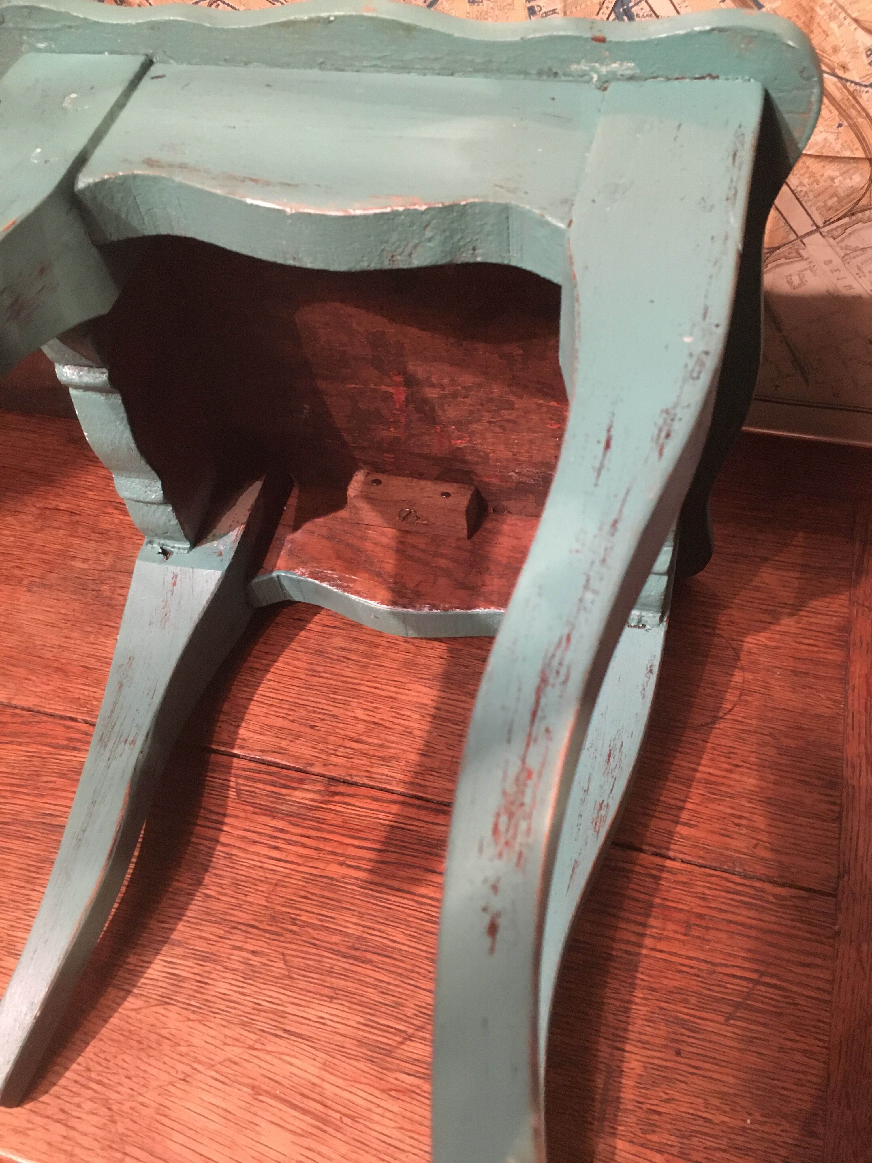 Oak stool or plant holder