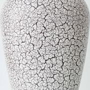 Jasba "Cortina" ceramic table lamp with crackled glaze, mid-century style, 1950s.
