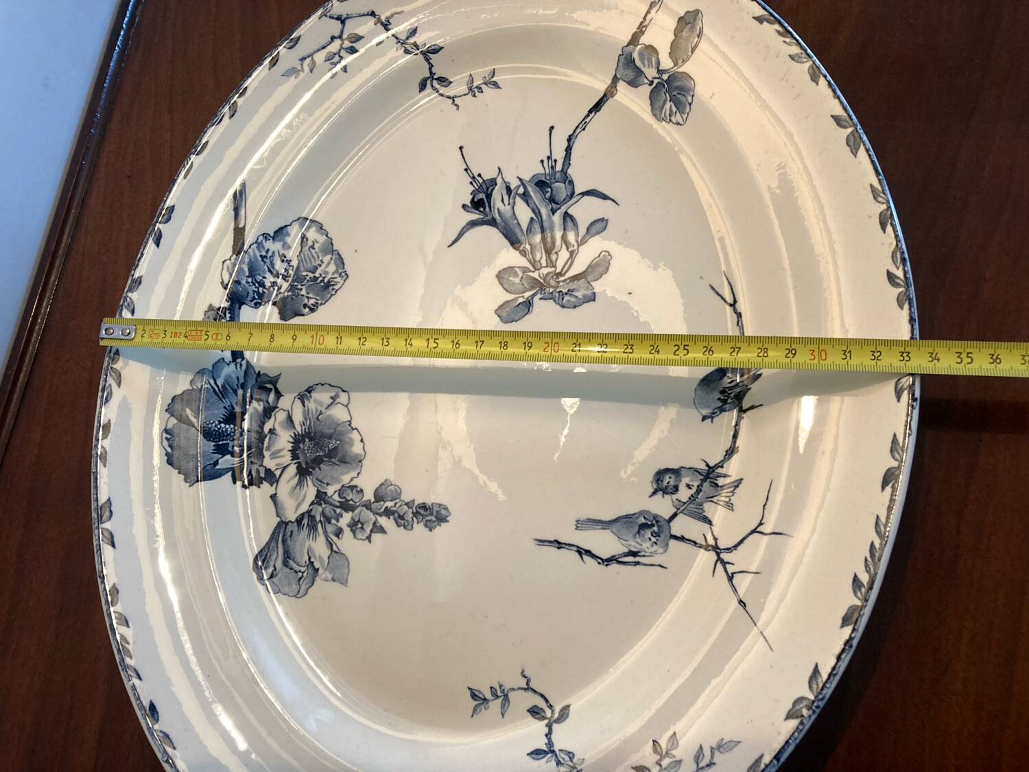 Oval plate iron earth Grand Depot Spring Oxford