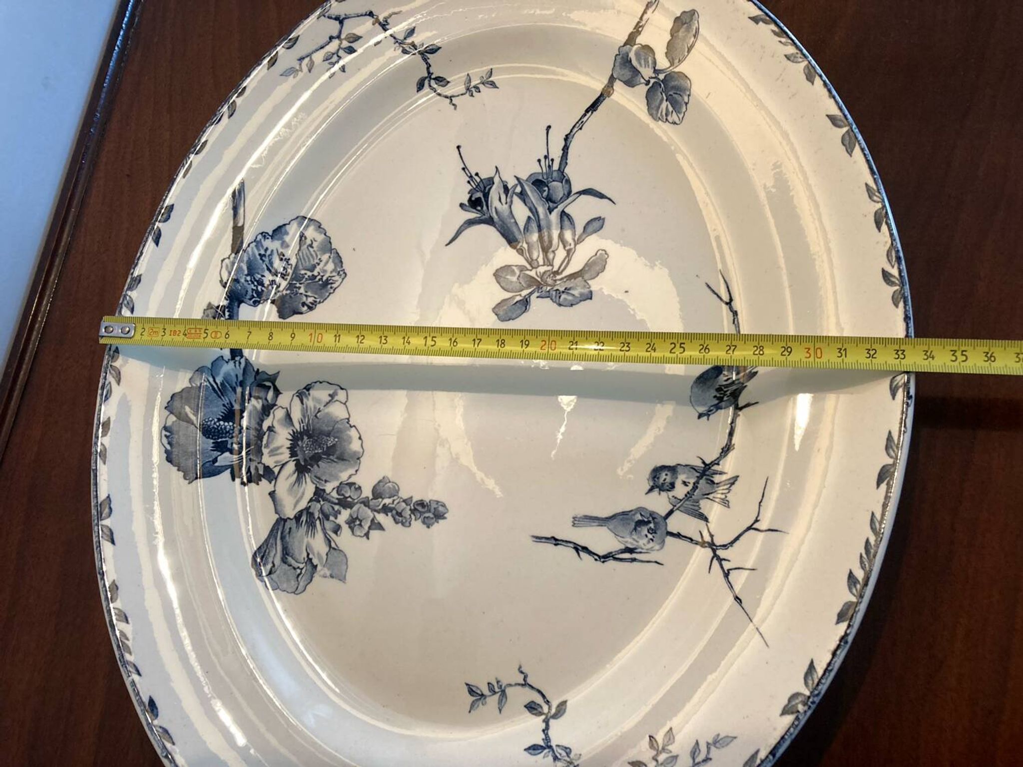 Oval plate iron earth Grand Depot Spring Oxford
