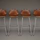 Tabourets de bar attribués à Dal Vera pour Charlotte Perriand / Les Arcs, années 1960