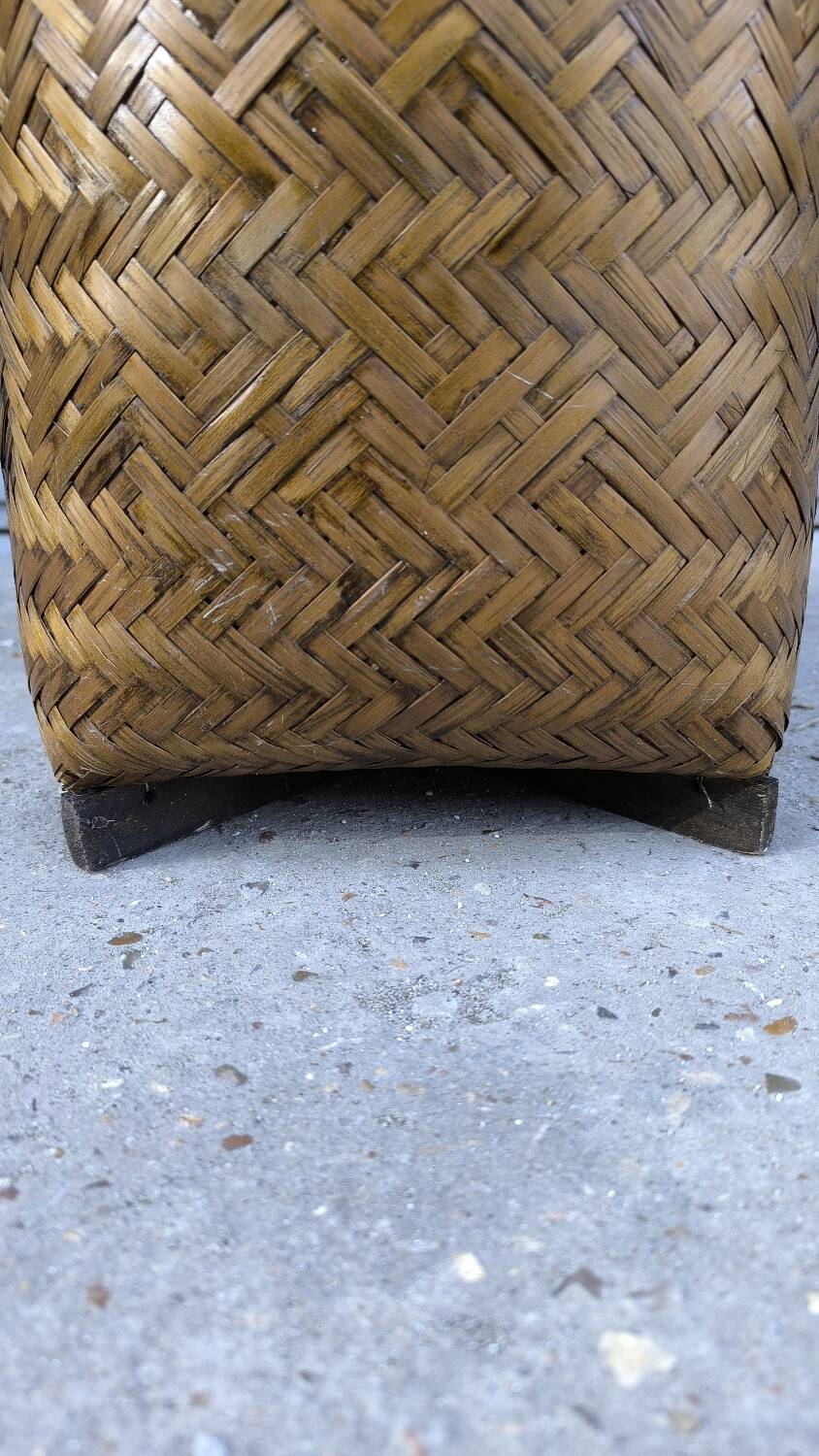 Wicker basket from the 50s