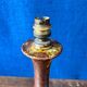 Glazed stoneware desk lamp in free form, 1950s-60s.