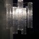 Murano glass chandelier "Tronchi" style 60's Venini style