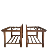 Pair of suitcase holders