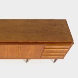 Buffet vintage moderne du milieu du siècle en teck, années 1960