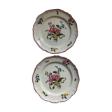 Dessert plates Vieux Saint-Amand