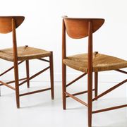 Set of 2 chairs by Peter Hvidt and Orla Mølgaard.