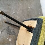 Heater, 60 year old synthetic fur chair