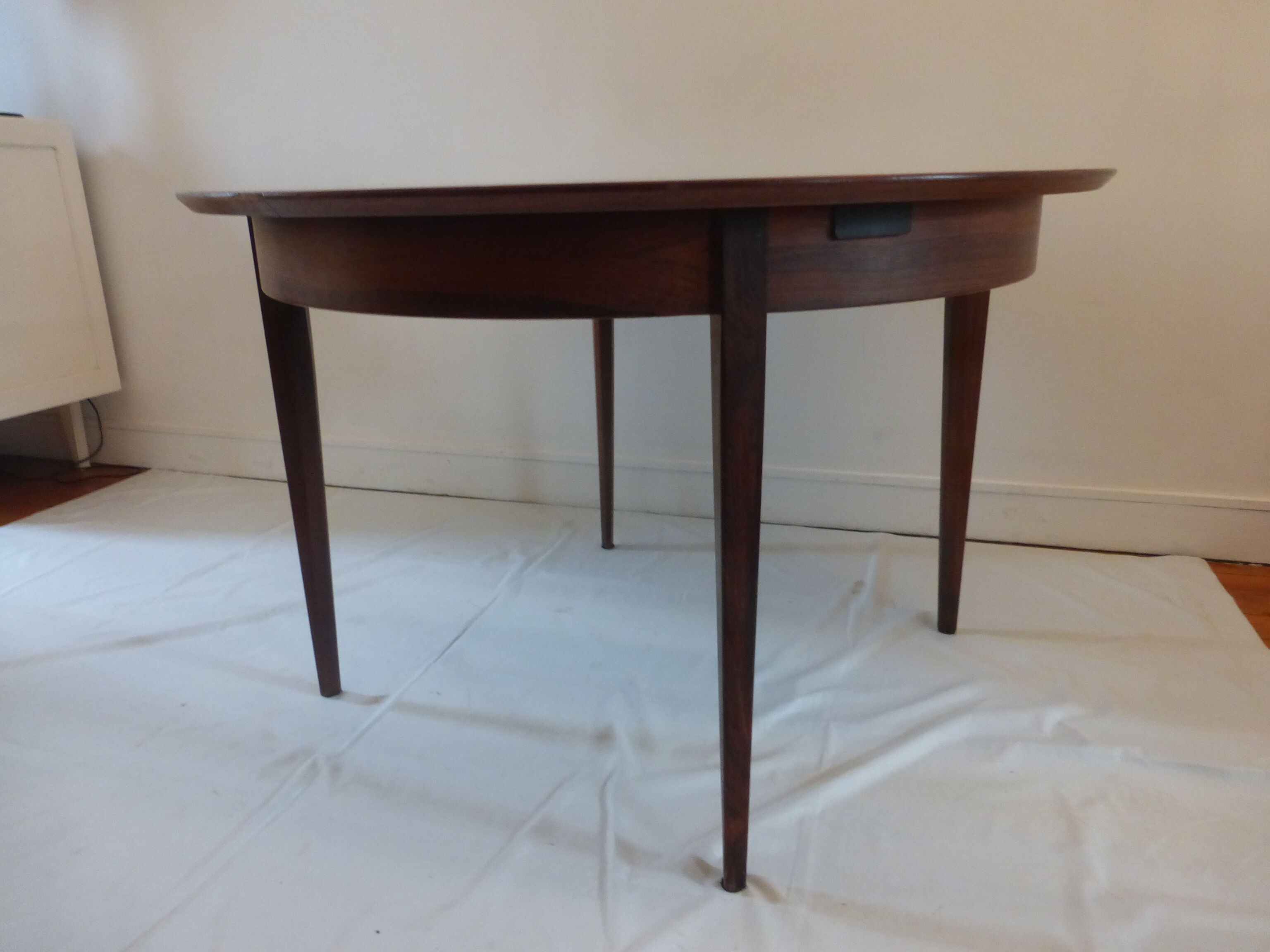 Table extensible en palissandre de Rio