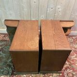 Pair of Art Deco bedside tables