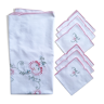 Tablecloth and 6 tea towels