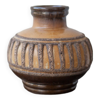 Strehla 1421 ceramic vase, vintage vase, fat lava vase, collection, interior decoration, 60's