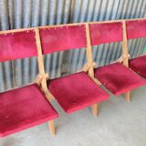 4 theatre chairs