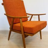 Mid-Century Armchair by Jaroslav Šmidek for TON, 1970’s