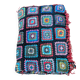 Rare! Handmade bohemian patchwork crochet blanket