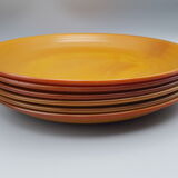 Lot of 6 flat plates arcopal Volcano