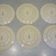 6 dessert plates Lunéville marine theme