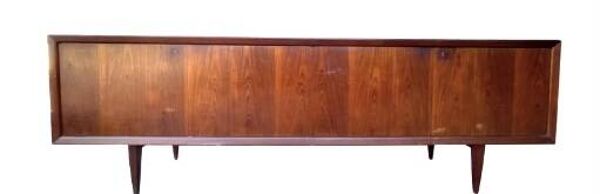 Enfilade scandinave vintage en palissandre
